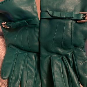 Cole Haan gloves green size XL